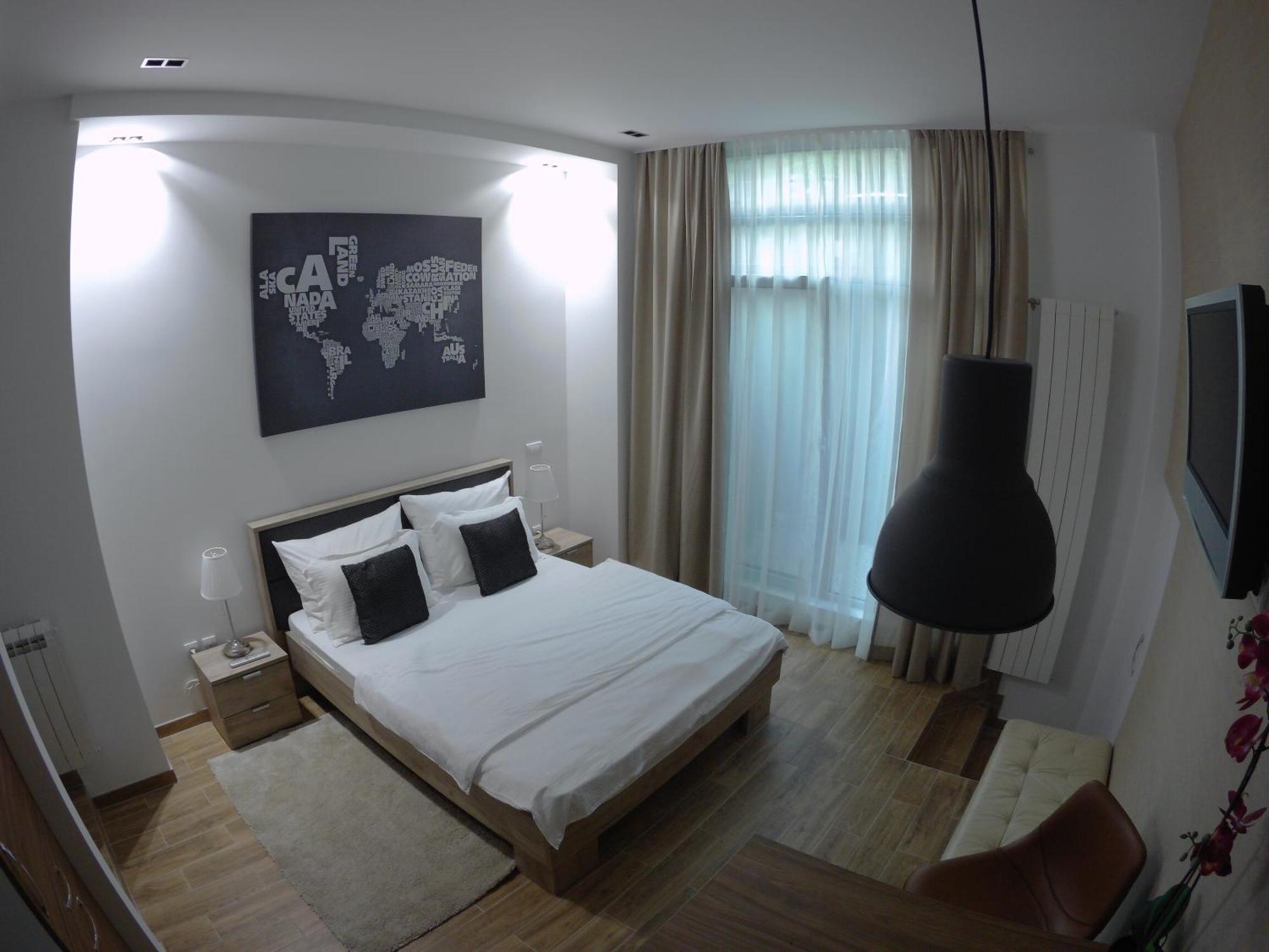 M48 Apartments Belgrád Szoba fotó
